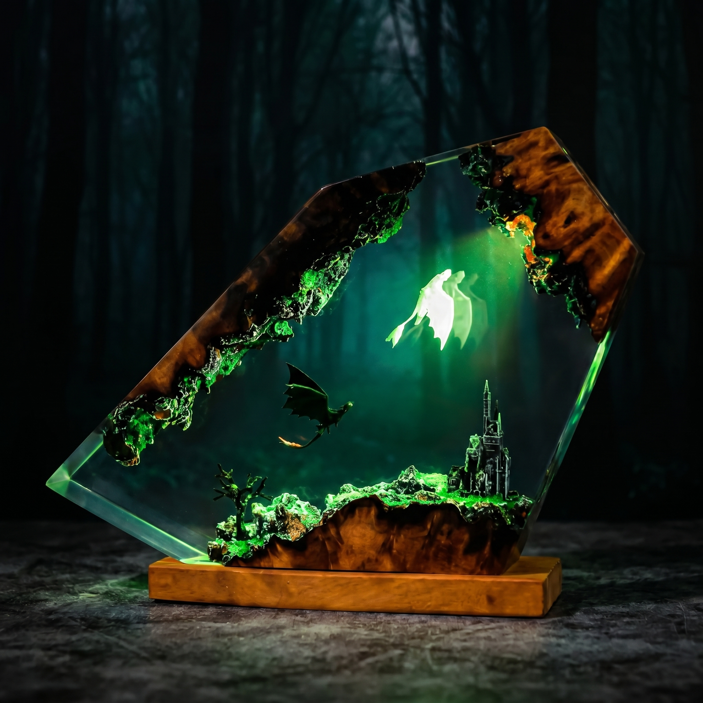 Lawan's Toothless Resin Lamp