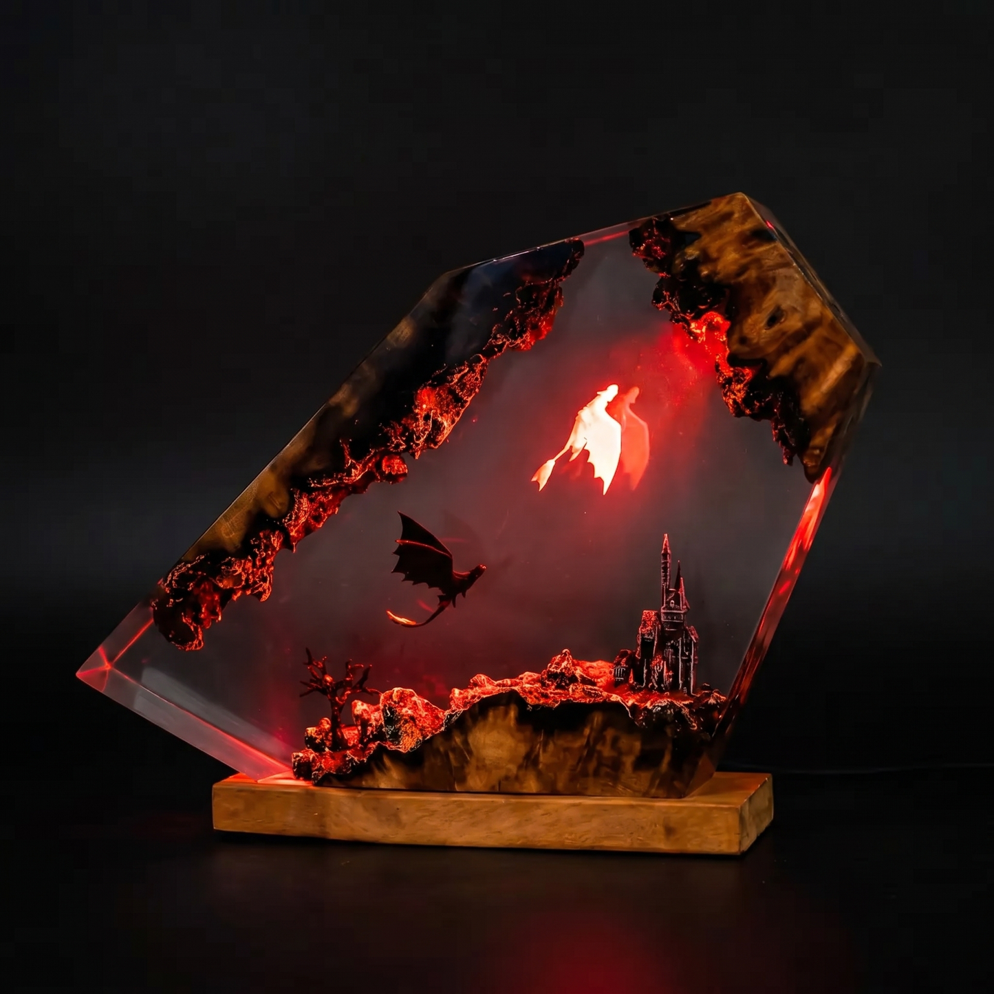 Lawan's Toothless Resin Lamp