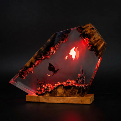 Lawan's Toothless Resin Lamp